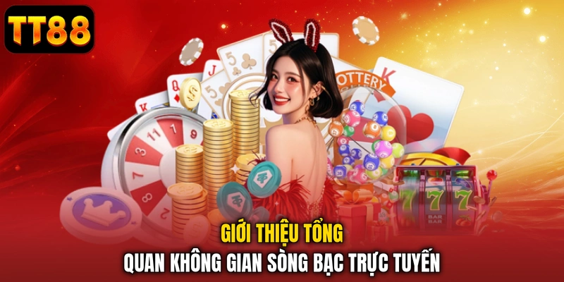 Giới thiệu tổng quan không gian sòng bạc trực tuyến